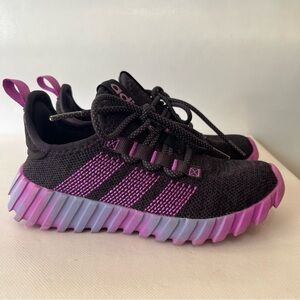 Adidas Kaptir Flow Purple Black Sneakers Kids